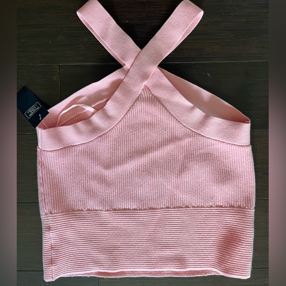 Abercrombie Ottoman Twist Halter Top - Picture 2 of 3
